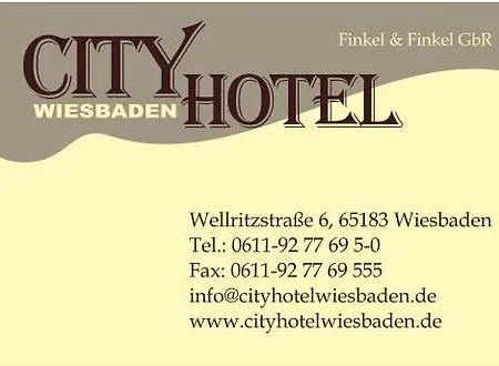 City Hotel Wiesbaden 3*