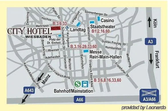 Hotel City Hotel Wiesbaden Wiesbaden