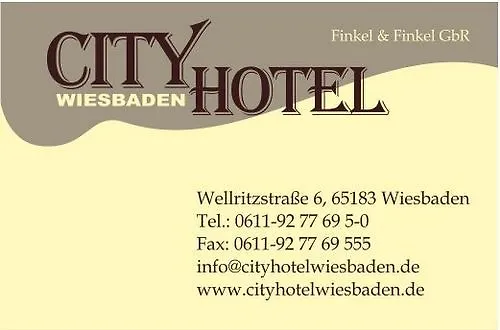 City Hotel Wiesbaden 3*